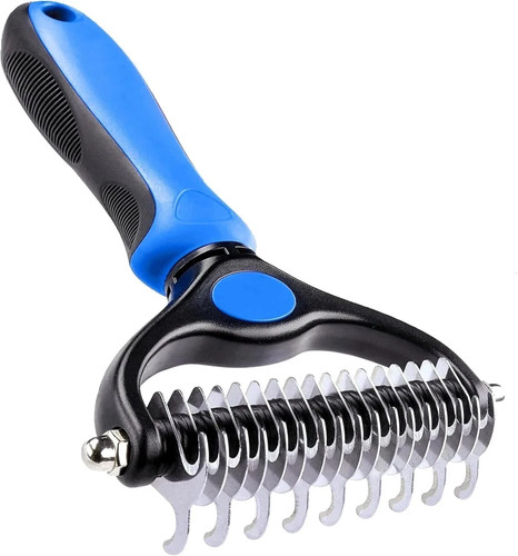 Dog deshedding brush undercoat - dog,