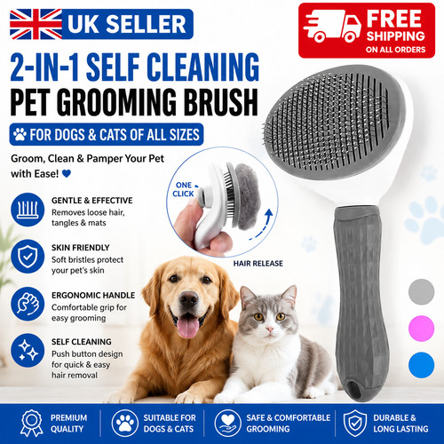Self cleaning pet dog cat - self,
