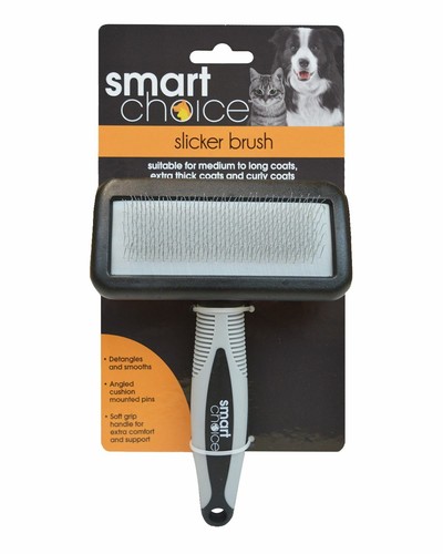 Slicker grooming brush - slicker, cat