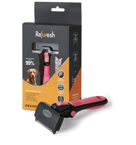 Deshedding dog brush - deshedding,