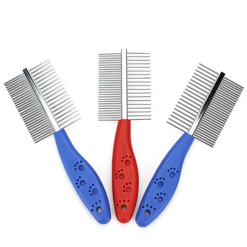 Pet dog cat grooming - dog, comb