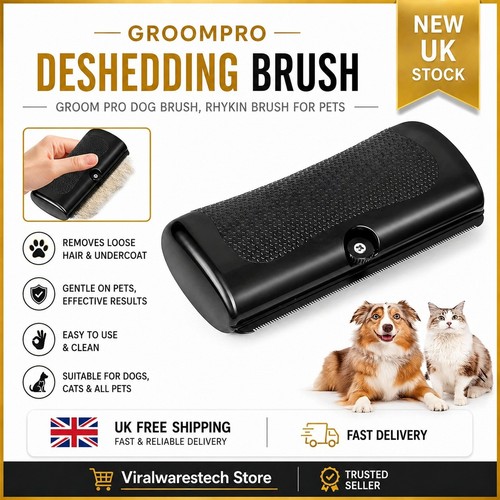Groompro deshedding brush - groompro,
