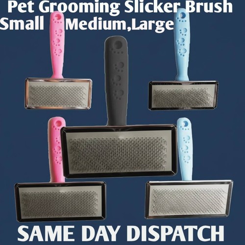 New pet grooming - slicker, brush