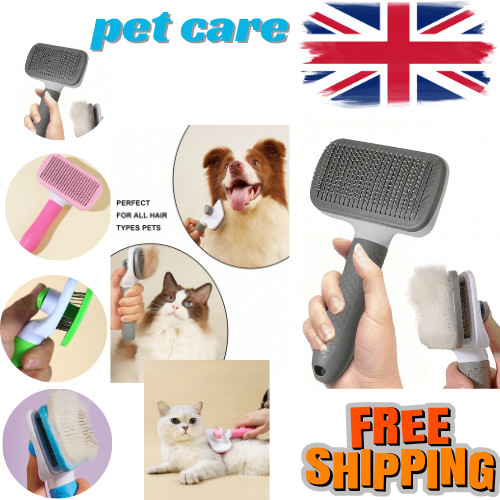 Pet grooming brush - brush, dog