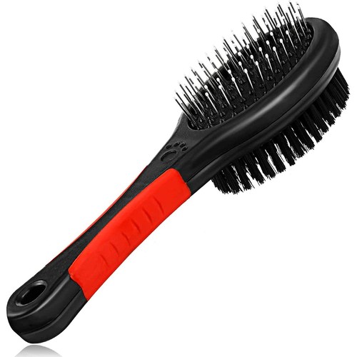 Double sided pet fur grooming - double,