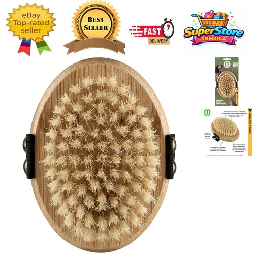 Gentle grooming bamboo brush - grooming,