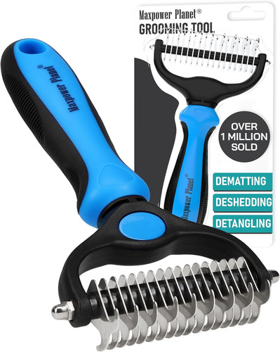Pet grooming brush double - grooming,