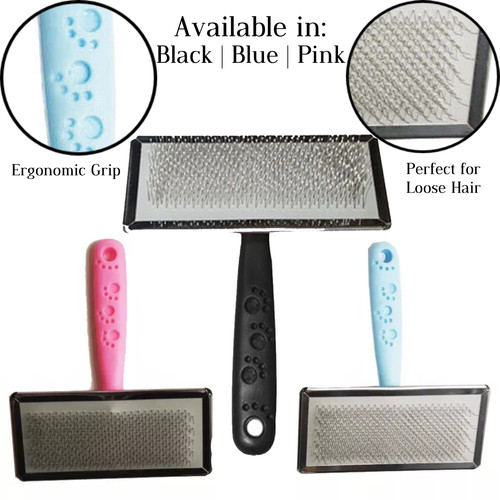 Pet grooming slicker brush - slicker, for