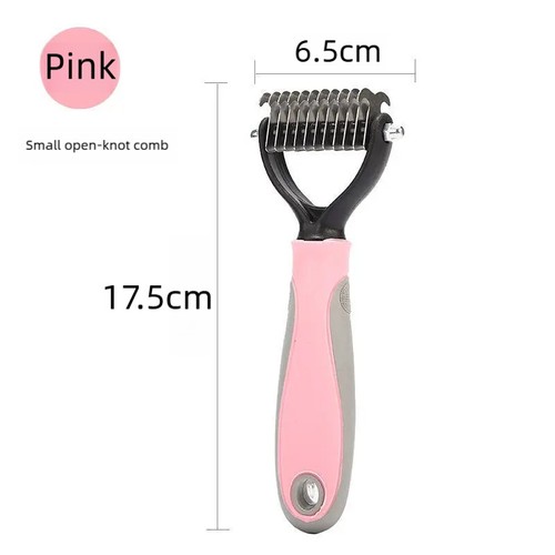 Double sided pet deshedding - sided,
