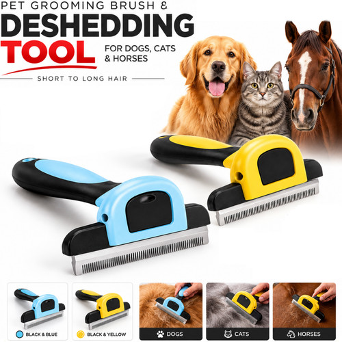 Pet grooming brush - grooming,