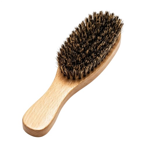 Soft boar bristle - bristle, short