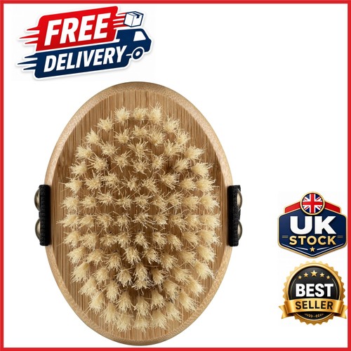 Brown bamboo bristle - brown,