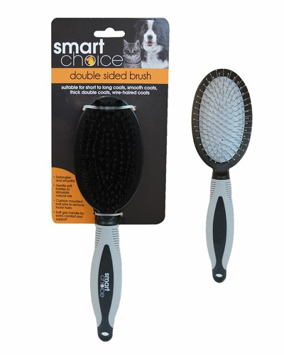 Double sided pin bristle brush - double,