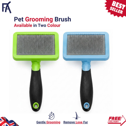 Dog cat grooming slicker brush - dog,