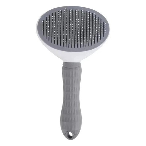 Self cleaning pet slicker - self,